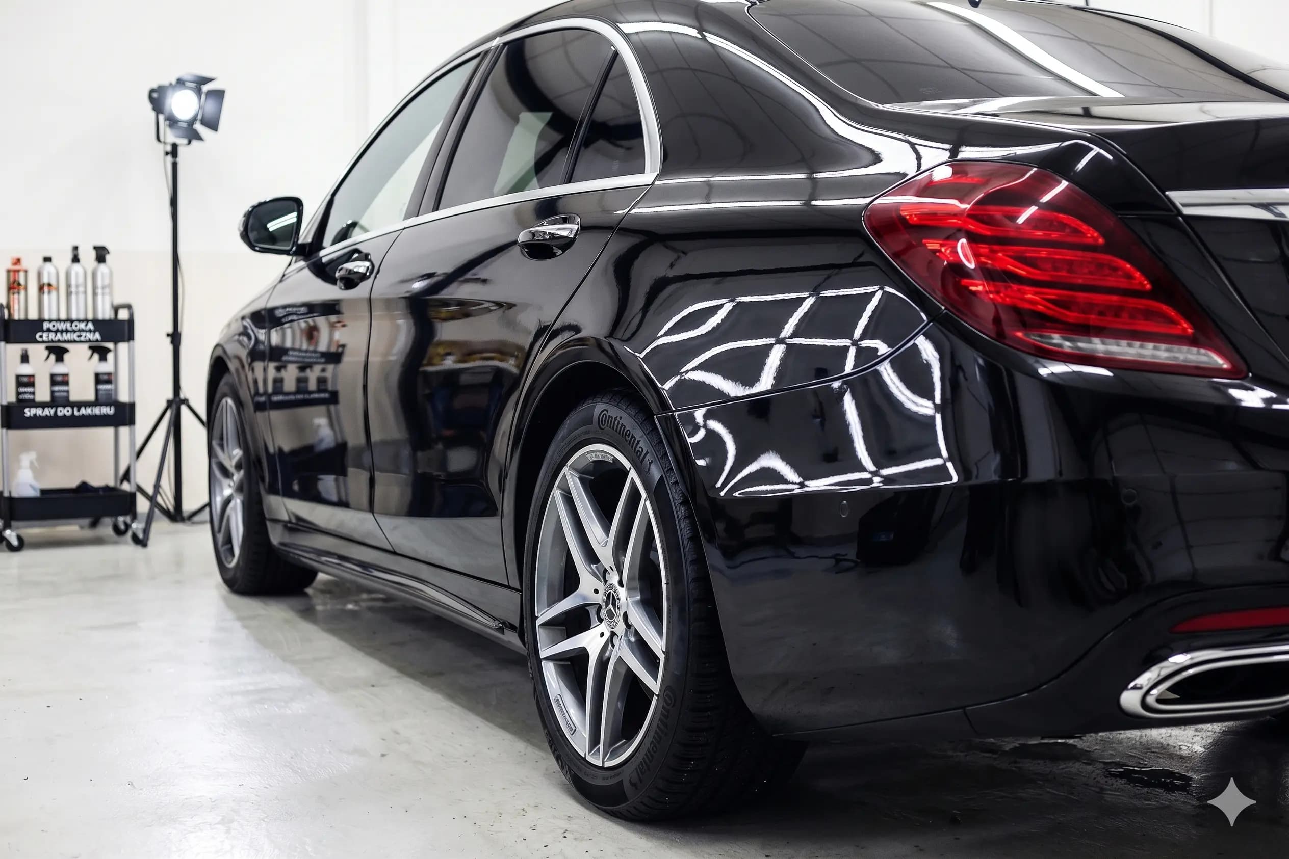 Powłoka ceramiczna Mercedes S-Class